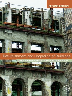 cover image of Refurbishment and Upgrading of Buildings